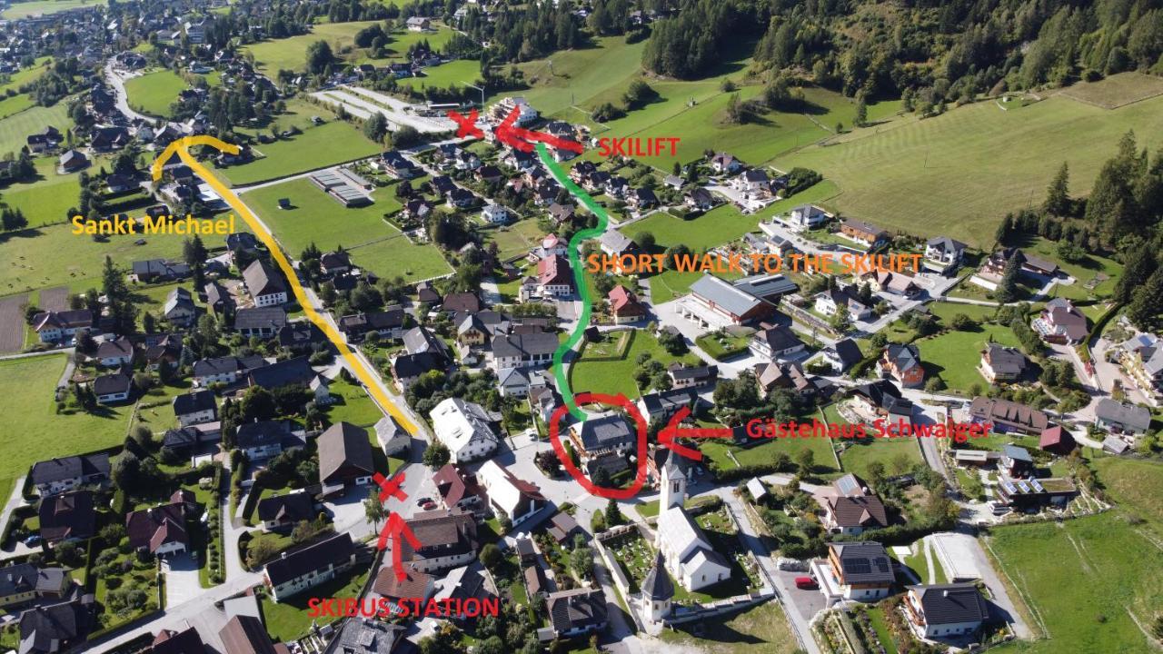 Gaestehaus Schwaiger Sankt Michael im Lungau Exteriör bild